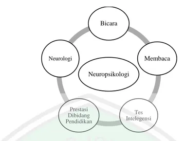 Gambar 2. 2 Assesmen Neuropsikologi dan bidang-bidang yang berkaitan (Nelson &amp; 