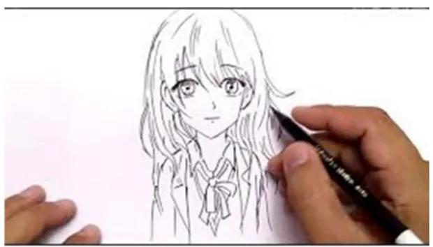 Gambar 1. Ekspresi Manga dan Anime (sumber: youtube.com)