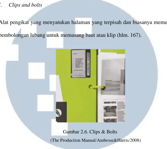 Gambar 2.6. Clips &amp; Bolts 