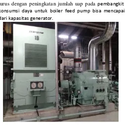 Gambar  2.5 Boiler Feed Pump 