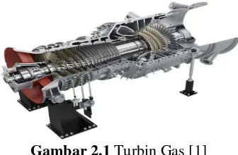 Gambar 2.1 Turbin Gas [1] 