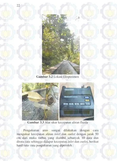 Gambar 3.2 Lokasi Eksperimen 