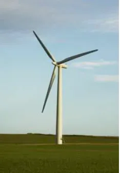 Gambar 2.1  Salah satu contoh turbin angin horisontal 
