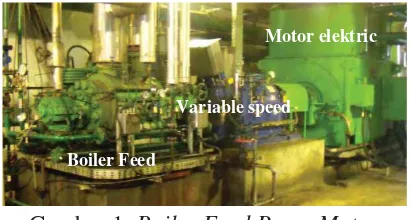 Gambar 1. Boiler Feed Pump Motor 