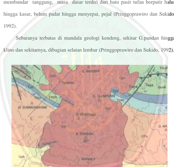 Gambar 2.8 Lokasi Lumpur Bojonegoro (Pringgoprawiro dan Sukido, 1992). 