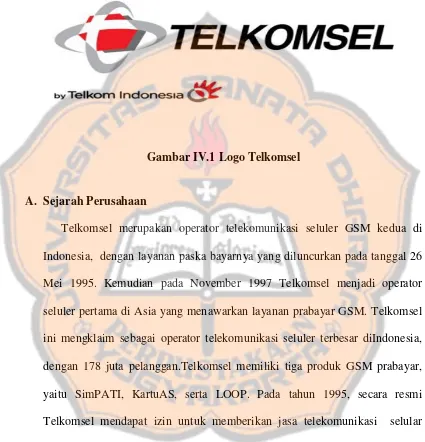 Gambar IV.1 Logo Telkomsel 