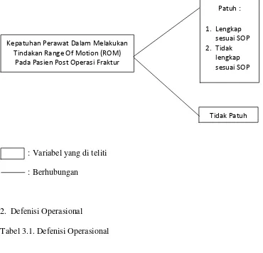 Tabel 3.1. Defenisi Operasional  