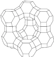 Gambar 2.4 Struktur Kerangka Faujasite (Xu dkk., 2007) 