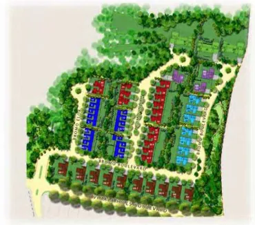 Gambar 3.3 Konsep Pembangunan Vimala Hills Villa & Resort  (Sumber : Vimala Hills)  