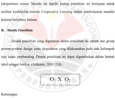 tabel sebagai berikut. (Arikunto, 2010: 124) : 