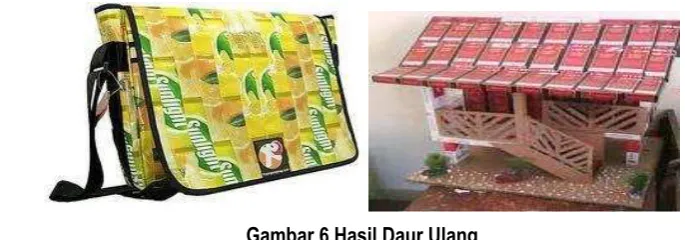 Gambar 6 Hasil Daur Ulang 