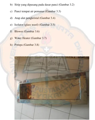 Gambar 3.2 Panci tempat air laut 