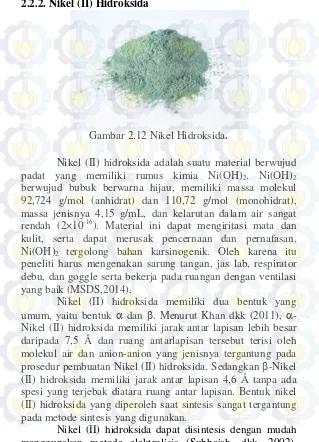 Gambar 2.12 Nikel Hidroksida. 