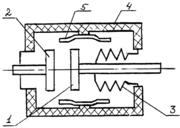 Figure 6.1 Vacuum Interrupter   Rajah 6.1 Penyampuk vakum 