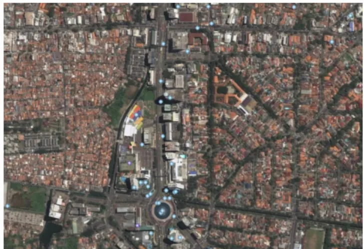 Gambar 3. Peta Indonesia (Sumber: Google Map,  2011). 
