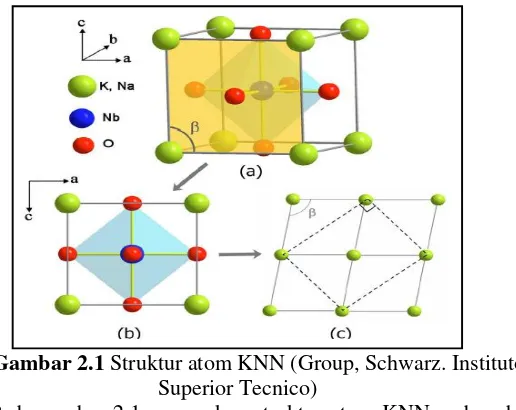 Gambar 2.1  Struktur atom KNN (Group, Schwarz. Instituto 
