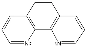 Gambar 2.1. Struktur 1,10-Fenantrolin 