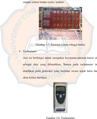 Gambar 3.8. Tachometer 