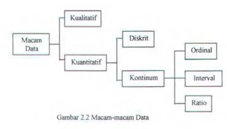 Gambar 2.2 Macam-macam Data 