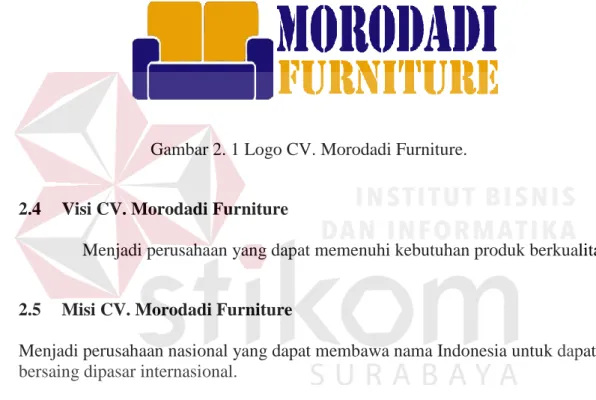 Gambar 2. 1 Logo CV. Morodadi Furniture. 