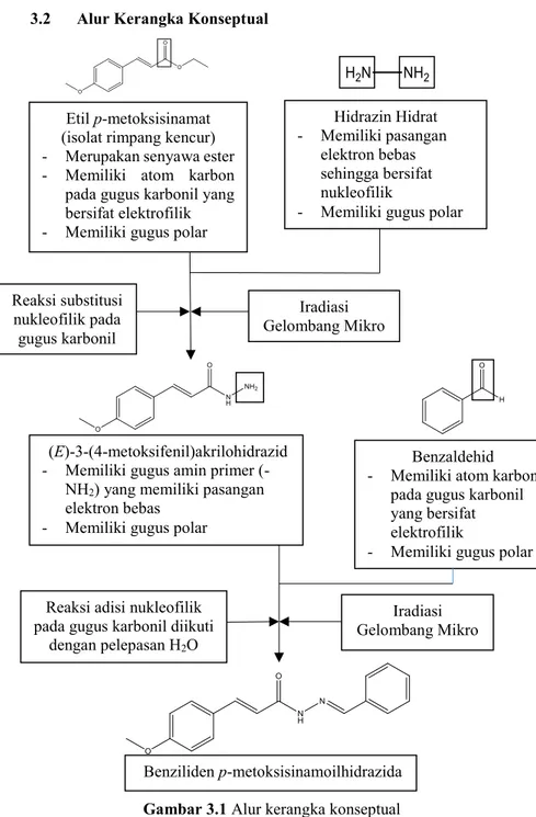 Gambar 3.1 Alur kerangka konseptual 