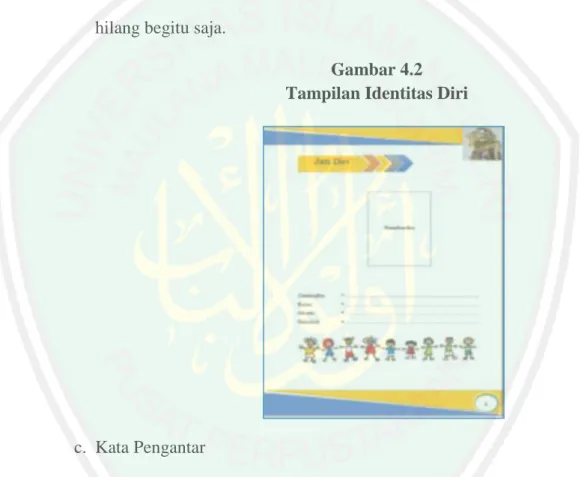 Gambar 4.2  Tampilan Identitas Diri 