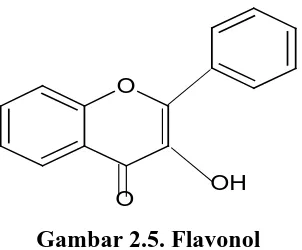 Gambar 2.5. Flavonol 