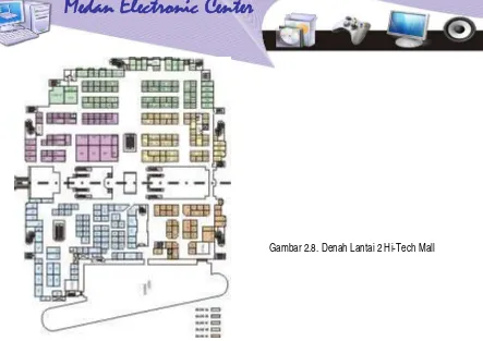Gambar 2.8. Denah Lantai 2 Hi-Tech Mall 