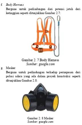 Gambar 2. 7 Body Harness 