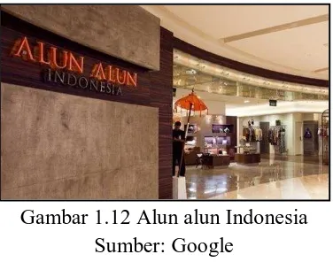 Gambar 1.12 Alun alun Indonesia  Sumber: Google 