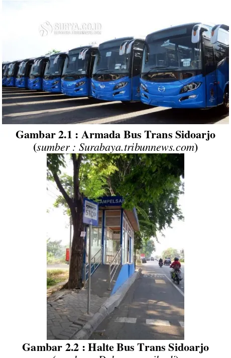 Gambar 2.1 : Armada Bus Trans Sidoarjo 