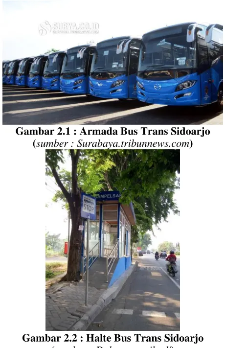 Gambar 2.1 : Armada Bus Trans Sidoarjo 