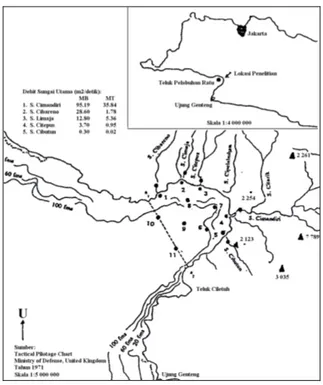 Gambar 1.  Lokasi Penelitian Perairan Teluk Pe- Pe-labuhan Ratu 