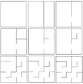 Gambar 3.1 Simulasi Pembangkit Maze 