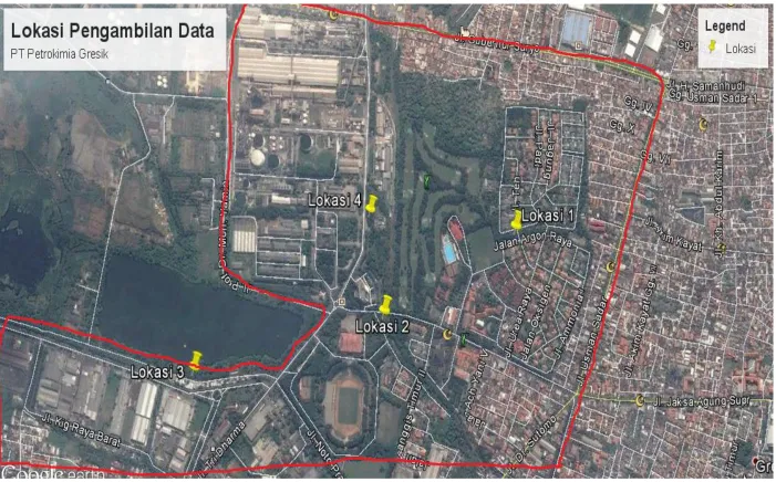 Gambar 4. 1 Lokasi Pengambilan Data