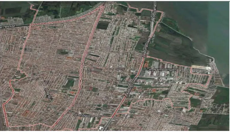 Gambar 4.2 Peta Rencana Pola Ruang Kota Surabaya 