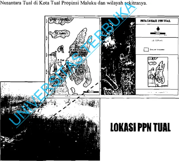 Gambar 6.  Lokasi  Penelitian:  Pelabuhan  Perikanan Nusantara Tual 