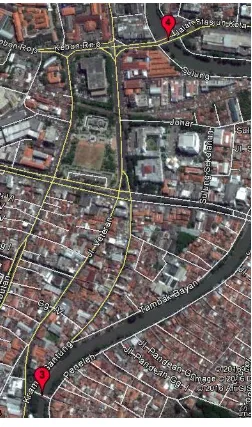 Gambar 4.3 Segmen Titik 3 – Titik 4 Sumber: Google Earth (2016) 