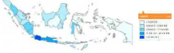 Figure 1. 1 Indonesia Distribution of Population  