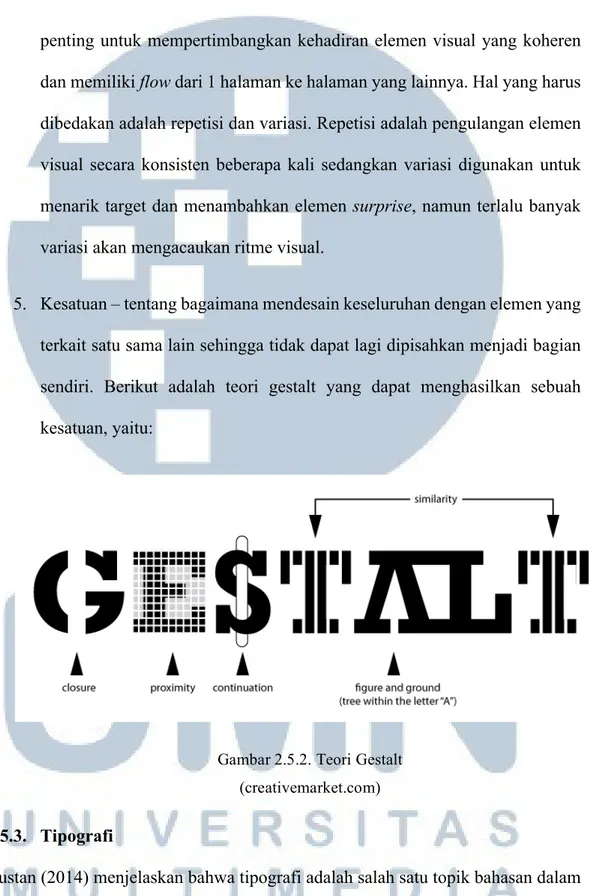 Gambar 2.5.2. Teori Gestalt  (creativemarket.com) 
