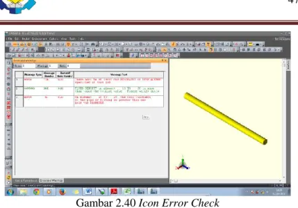 Gambar 2.40 Icon Error Check 