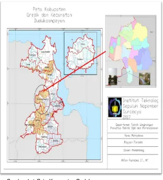 Gambar 4. 1 Peta Kecamatan Duduksampeyan 