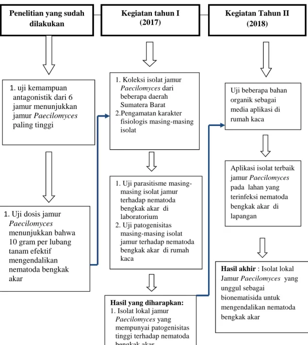 Gambar 1. Roadmap penelitian