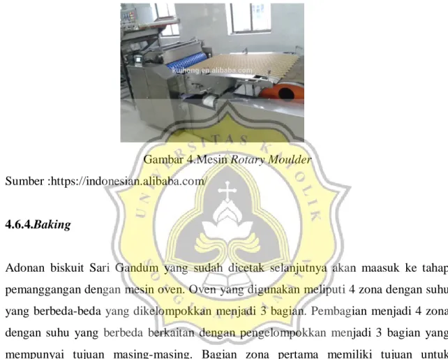 Gambar 4.Mesin Rotary Moulder  Sumber :https://indonesian.alibaba.com/ 