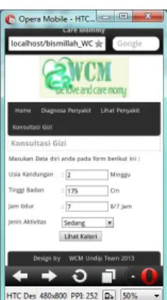 Gambar 7. Halaman lihat penyakit 