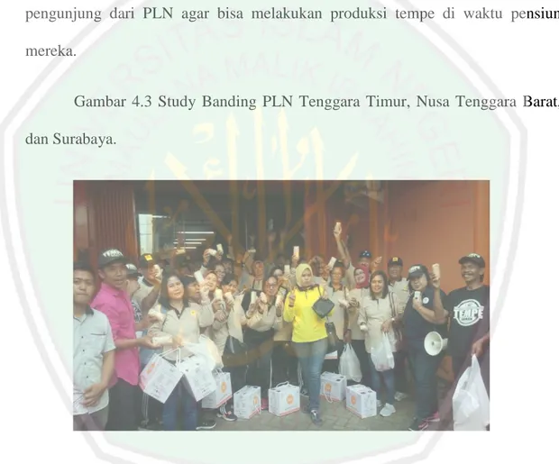 Gambar  4.3  Study  Banding  PLN  Tenggara  Timur,  Nusa  Tenggara  Barat,  dan Surabaya