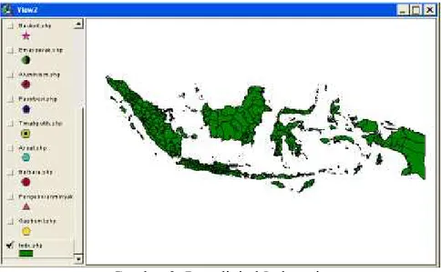 Gambar 3. Peta digital Indonesia 