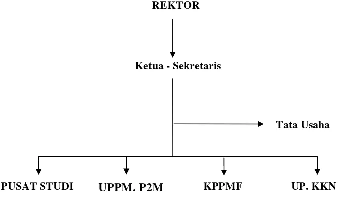 Gambar 2.5 Struktur Organisasi LPPM-UNS