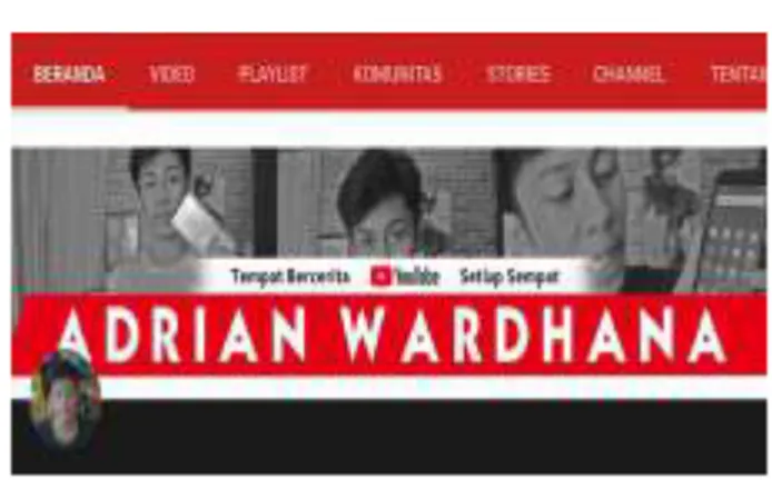 Gambar 4.1  Profil Adrian Wardhana 