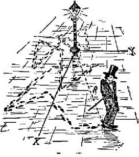 Gambar 4.1: [Metafora]. Sebuah jalan acak (jalannya pema- pema-buk). Sumber gambar: http://www.sos.siena.edu